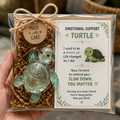 🎄🎄🔥Hot Sale🔥 - 🐢Original Recycled Glass Support Turtle